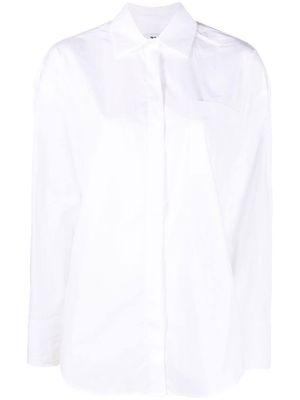 MSGM pocket-detail tailored shirt - White
