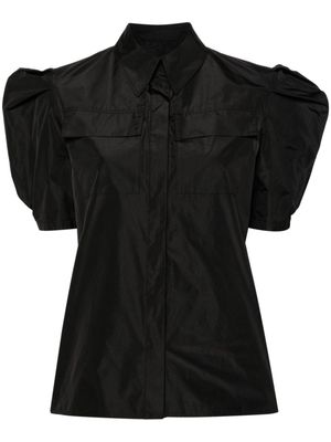 MSGM puff short-sleeve shirt - Black