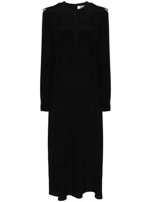 MSGM puff-sleeves maxi dress - Black