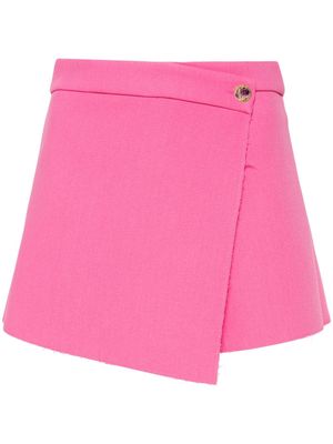 MSGM raw-cut mini skorts - Pink