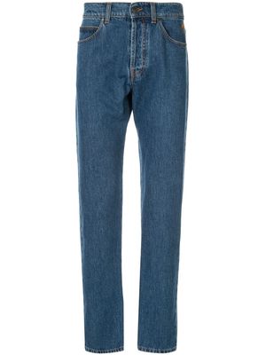 MSGM regular straight leg jeans - Blue