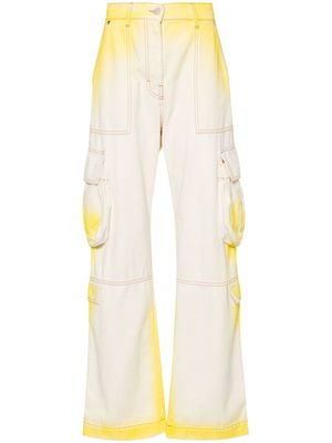 MSGM straight-leg cargo pants - Neutrals