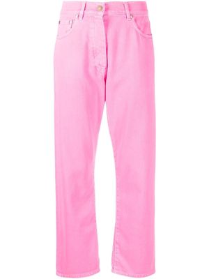 MSGM straight-leg denim jeans - Pink