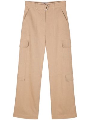 MSGM tapered cargo trousers - Neutrals