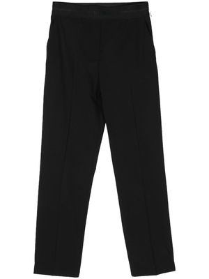 MSGM tapered virgin wool trousers - Black