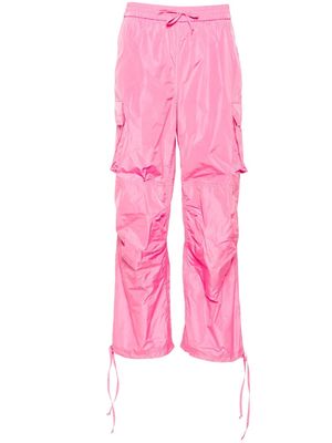 MSGM wide-leg cargo trousers - Pink