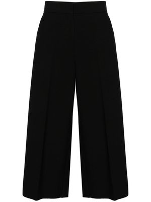 MSGM wide-leg cropped trousers - Black