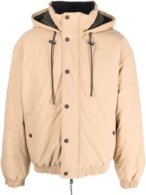 MSGM zipped toggle jacket - Neutrals