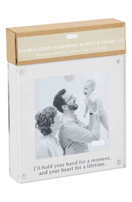 Mud Pie Baby Handprint Photo Frame Kit in White