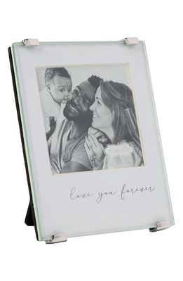 Mud Pie Love You Forever Picture Frame in White