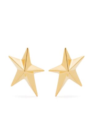 Mugler maxi star stud earrings - Gold