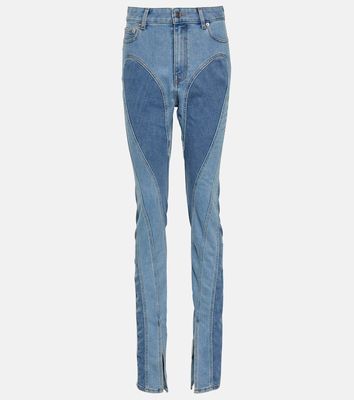 Mugler Spiral skinny jeans
