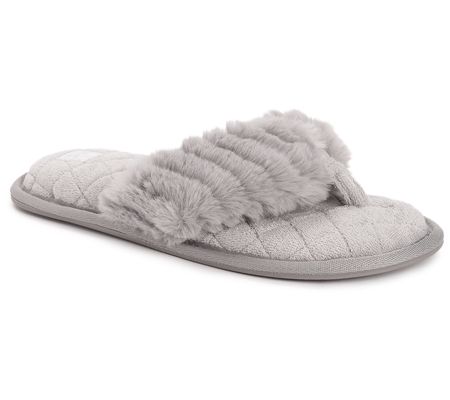 Muk Luks Women's Maren Thong Slippers