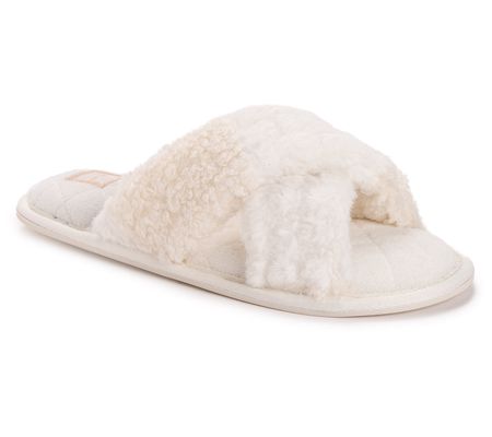 Muk Luks Women's Perley Criss Cross Slipper