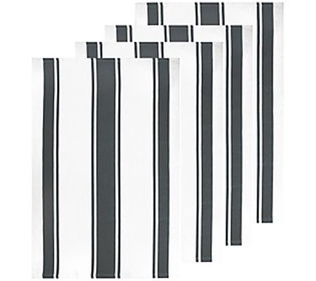 MUkitchen Classic Stripe Towel 4pc