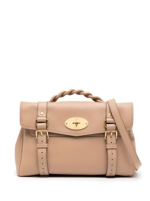 Mulberry Alexa leather satchel bag - Brown