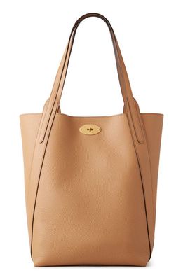 Mulberry Bayswater Heavy Grain Leather North/South Tote in Sable