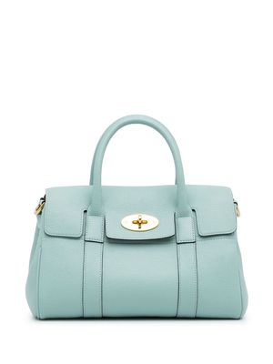 Mulberry Bayswater leather tote bag - Blue