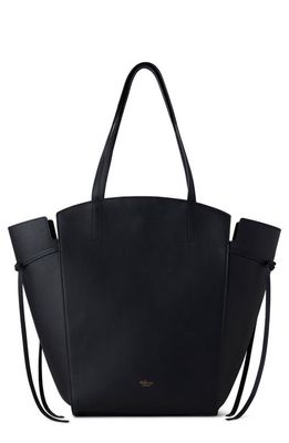 Mulberry Clovelly Calfskin Leather Tote in Black