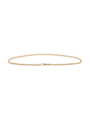 Mulberry flat chain shoulder strap - Gold