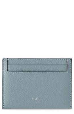 Mulberry Leather Card Case in Cornflower Blue
