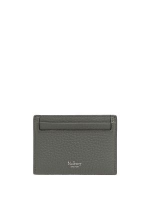 MULBERRY logo-print leather cardholder - Green