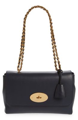 Mulberry Medium Lily Leather Bag in Night Sky