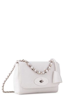 Mulberry Medium Lily Leather Top Handle Bag in White