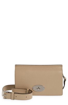 Mulberry Small Antony East/West Leather Crossbody Bag in Dune