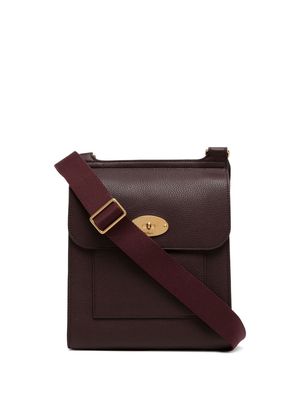 Mulberry small Antony leather crossbody bag - Red