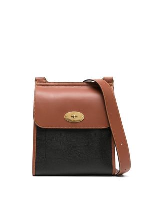 Mulberry Small Antony leather messenger bag - Brown