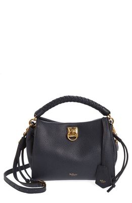 Mulberry Small Iris Leather Top Handle Bag in Night Sky