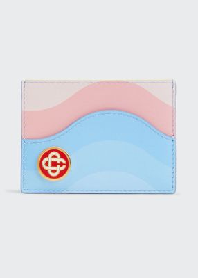 Multicolor Leather Card Case