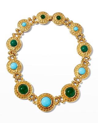Multicolor Stone Necklace
