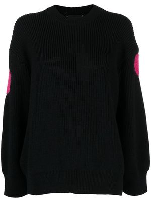 #Mumofsix Black ApiCreated knit sweater