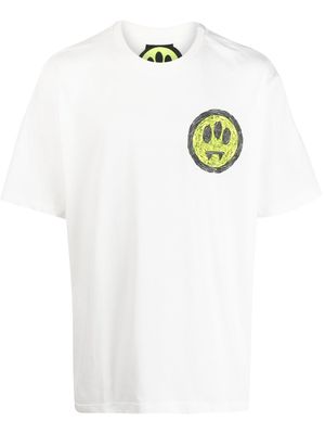 #Mumofsix logo-print short-sleeve T-shirt - White