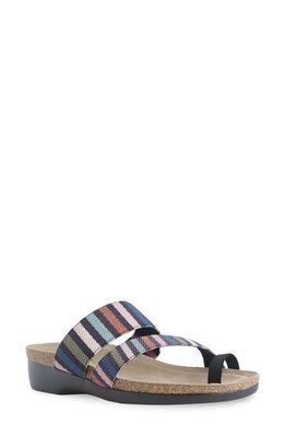 Munro Aries Sandal - Multiple Widths Available in Stripe Multi-Gore