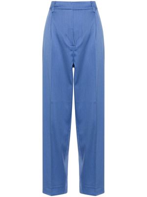 MUNTHE Lachlan tapered-leg trousers - Blue