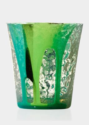 Murano Green Silicone Drinking Glass