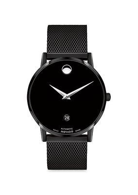 Museum Classic Automatic Black PVD Stainless Steel Watch