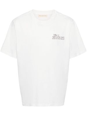Museum Of Peace & Quiet Art of Balance cotton T-shirt - White