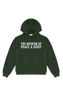 Museum of Peace & Quiet Campus Pullover Hoodie in Forest