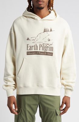 Museum of Peace & Quiet Earth Pilgrim Hoodie in Bone