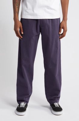 Museum of Peace & Quiet Leisure Cotton Twill Pants in Navy 