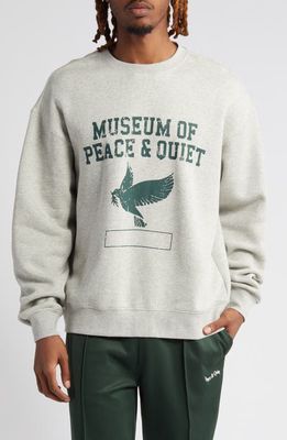 Museum of Peace & Quiet P.E. Crewneck Sweatshirt in Heather