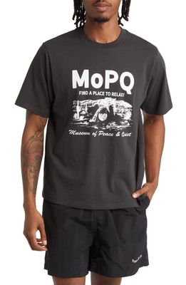 Museum of Peace & Quiet Relax Cotton Graphic T-Shirt in Black