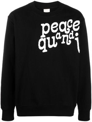 Museum Of Peace & Quiet round-neck cotton sweatshirt - Black