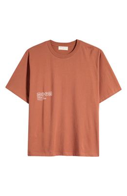 Museum of Peace & Quiet Simple Living Graphic T-Shirt in Coral 