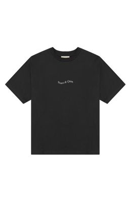 Museum of Peace & Quiet Wordmark Graphic T-Shirt in Black