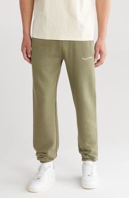 Museum of Peace & Quiet Wordmark Joggers in Olive 